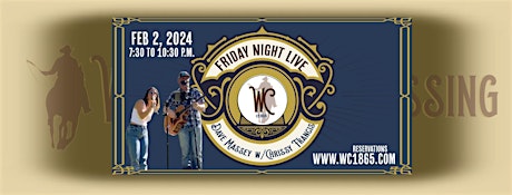 Dave Massey + Chrissy Francis Friday Night Live Music @ Woodbridge Crossing primary image