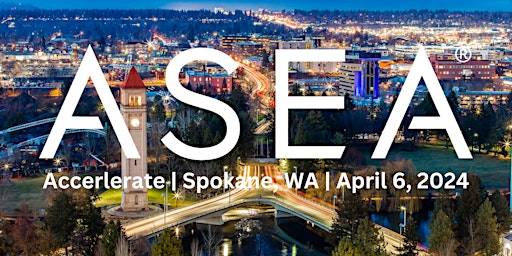 Imagem principal do evento ASEA Accelerate - Spokane, Washington