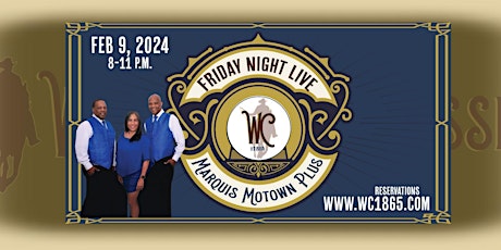 Marquis Motown Plus Friday Night Live Music at Woodbridge Crossing primary image