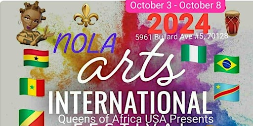NOLA INTERNATIONAL ARTS FESTIVAL- SUMMIT 2024 primary image