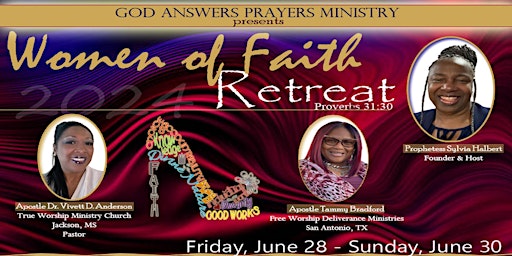 Imagem principal do evento WOMEN OF FAITH RETREAT