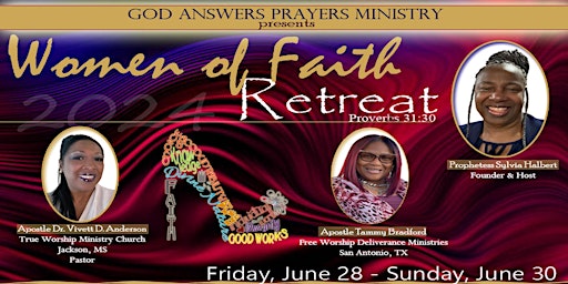 Primaire afbeelding van WOMEN OF FAITH RETREAT