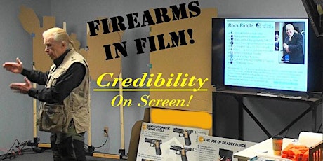 Primaire afbeelding van Certified Firearms Course for Actors and Directors! Please RSVP & Share!