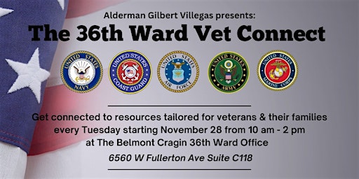 36th Ward Vet Connect primary image