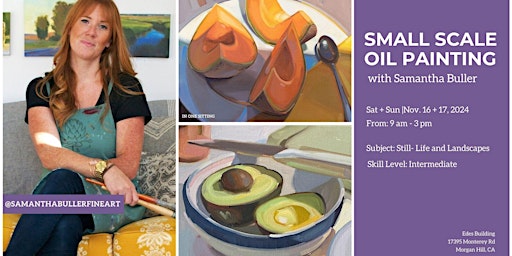 Immagine principale di Small Scale Oil Painting with Samantha Buller 