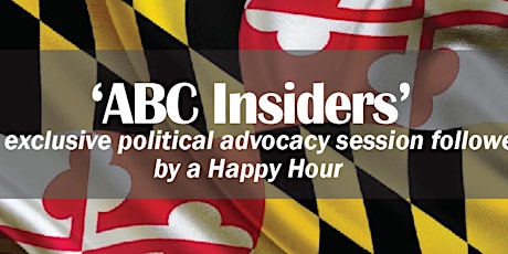 'ABC Insiders' an exclusive political advocacy session and Happy Hour primary image