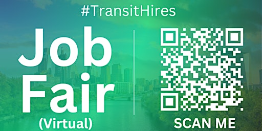 Imagen principal de #TransitHires Virtual Job Fair / Career Expo Event #Philadelphia #PHL