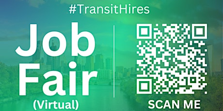 #TransitHires Virtual Job Fair / Career Expo Event #Philadelphia #PHL