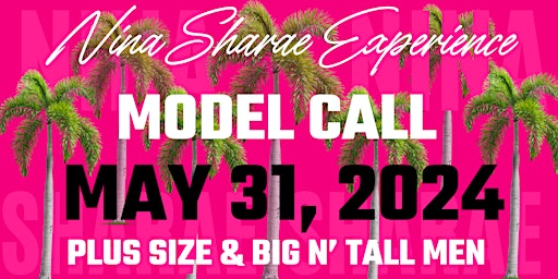 Nina Sharae Plus-Size & Big n Tall Model Call | Miami Swim Week 2024  primärbild