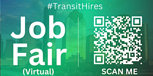 Primaire afbeelding van #TransitHires Virtual Job Fair / Career Expo Event #Houston #IAH