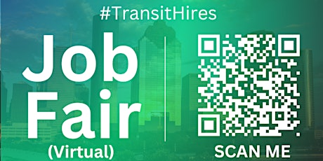 #TransitHires Virtual Job Fair / Career Expo Event #Houston #IAH