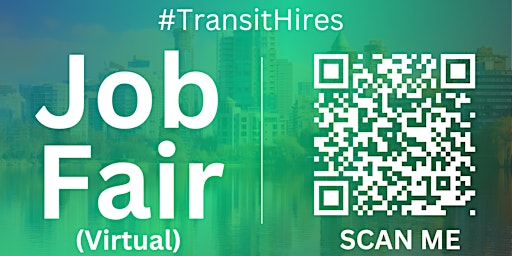 Primaire afbeelding van #TransitHires Virtual Job Fair / Career Expo Event #Vancouver