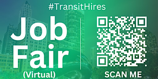 Image principale de #TransitHires Virtual Job Fair / Career Expo Event #Chicago #ORD