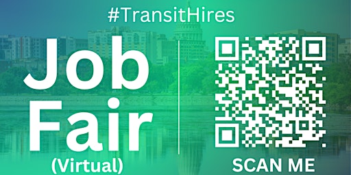 Primaire afbeelding van #TransitHires Virtual Job Fair / Career Expo Event #Madison