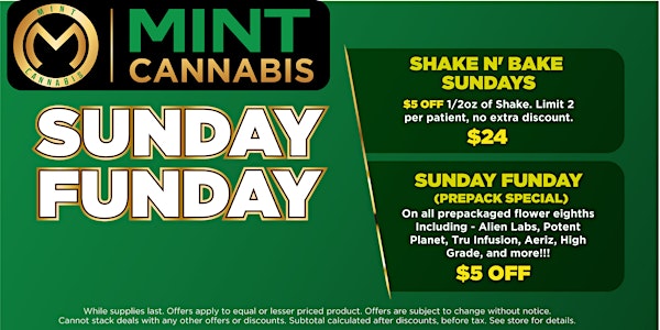 Sunday Funday Cannabis Celebration!