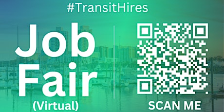 #TransitHires Virtual Job Fair / Career Expo Event #Stamford