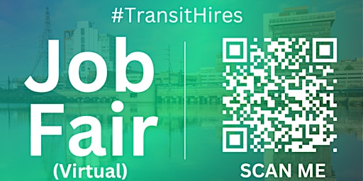 Primaire afbeelding van #TransitHires Virtual Job Fair / Career Expo Event #Raleigh #RNC