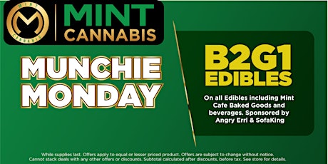 Munchie Monday Edibles Extravaganza!