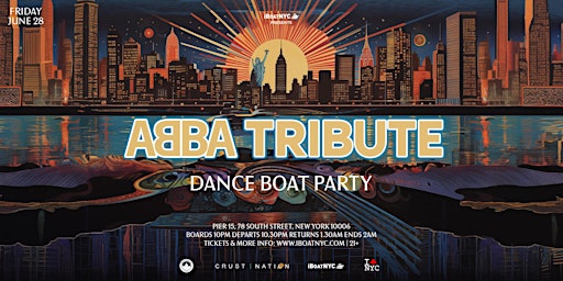 A Tribute to ABBA - Disco on the Hudson Yacht Cruise Party  primärbild