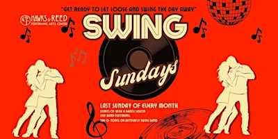 Hauptbild für Swing Sunday's at Hawks & Reed