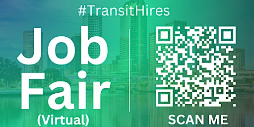 Imagen principal de #TransitHires Virtual Job Fair / Career Expo Event #Tulsa