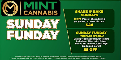 Primaire afbeelding van Sunday Funday Cannabis Celebration!