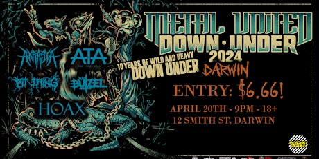 METAL UNITED DOWN UNDER - DARWIN 2024