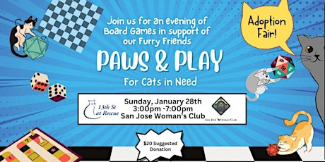 Paws and Play for Cats in Need primary image