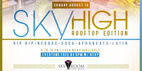 Sky High Rooftop Day Party at Sky Room