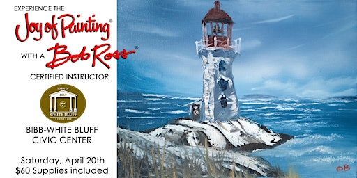 Imagem principal do evento "Peggy's Cove Lighthouse" Bob Ross Workshop - White Bluff