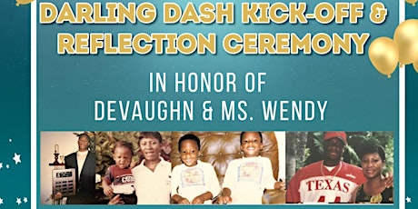 Darling Dash Kick-off & Reflection Ceremony primary image