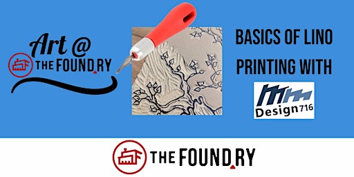 Imagem principal de Art @ The Foundry- Intro to Lino Printing