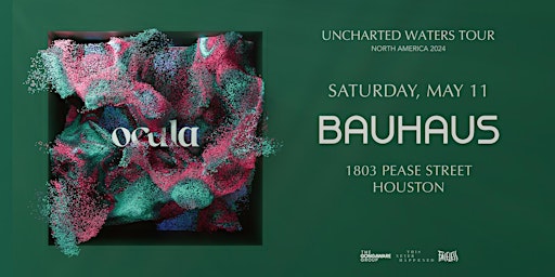 OCULA [This Never Happened/Anjunadeep] @ Bauhaus primary image