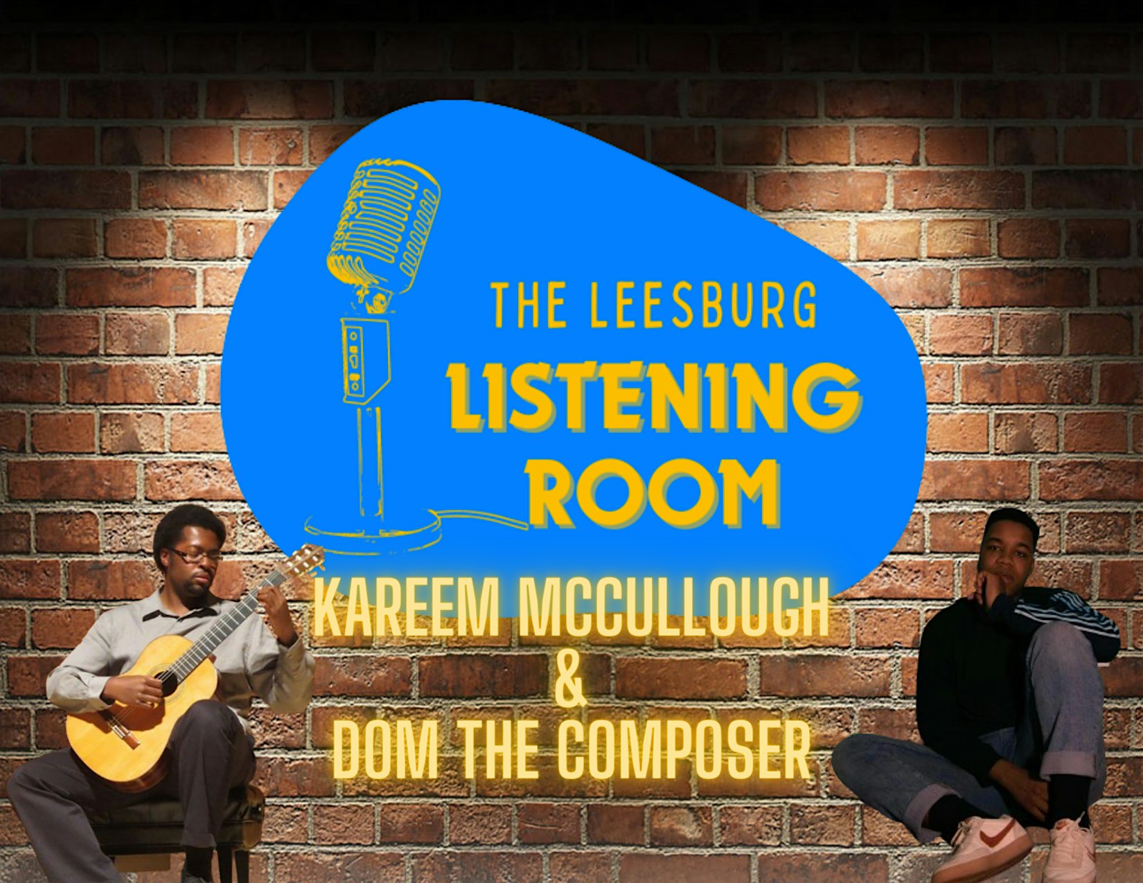 Leesburg Listening Room Presents: Kareem McCullough\/Dom the Composer
