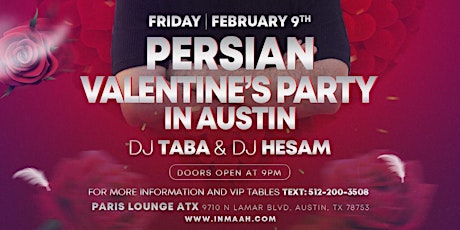 Austin Persian Valentine's Party primary image