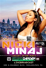 NICKI MINAJ  "OFFICIAL CONCERT AFTER PARTY" primary image