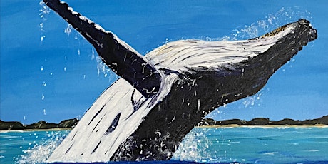 Primaire afbeelding van Hervey Bay Paint and Sip - A Whale of a time!