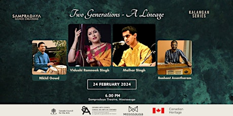 Kalangan Series 2024 | Two Generations- A Lineage (Hindustani Music) primary image