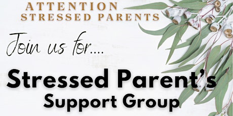Stressed Parents Support Group primary image