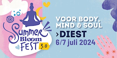 Summer Bloom Fest 3.0 • 6 & 7 juli 2024 • De Halve Maan, Diest primary image