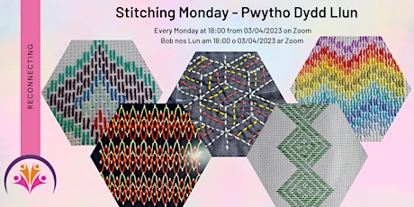 Stitching Monday - Stitching and making a Bargello pouch Week 1