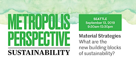 MATERIAL STRATEGIES: What are the new building blocks of sustainability? primary image