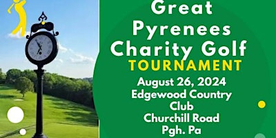 Primaire afbeelding van Great Pyrenees Charity Golf Tournament