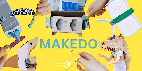 Crefft Makedo (oed 5+) /  Makedo craft (age 5+)