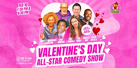 Hauptbild für Valentine's Day All-Star Stand-Up Comedy Show  [9:30 pm show]