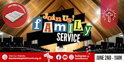 Imagen principal de Free Bible Giving - Family Service