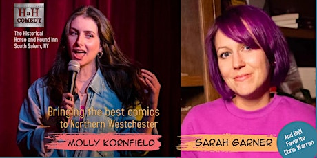 Live Comedy at the Hound with Molly Kornfield and Sarah Garner primary image