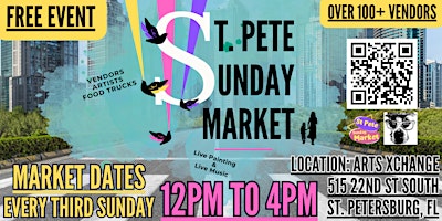 Imagem principal do evento St. Pete Sunday Market
