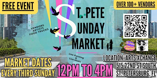 Imagem principal do evento St. Pete Sunday Market