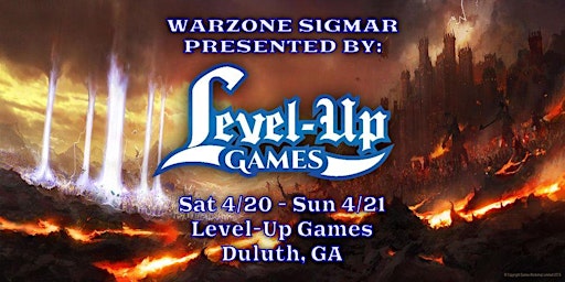 Primaire afbeelding van Warzone Sigmar - Level Up Games - DULUTH